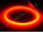 Гибкий неон 220В SMD 2835/120 (IP67) Красный (круглый)